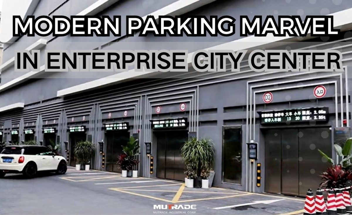MARVEL DE ESTACIONAMENTO MODERNO NO CENTRO DA CIDADE EMPRESARIAL: SISTEMA DE ESTACIONAMENTO AUTOMATIZADO INTELIGENTE