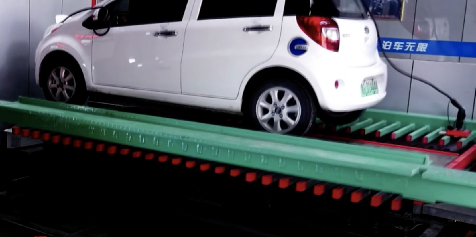 sistema de estacionamento de carregamento