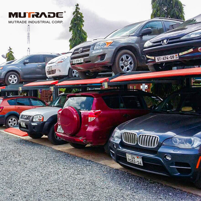 Elevador de garagem automatizado de piso duplo