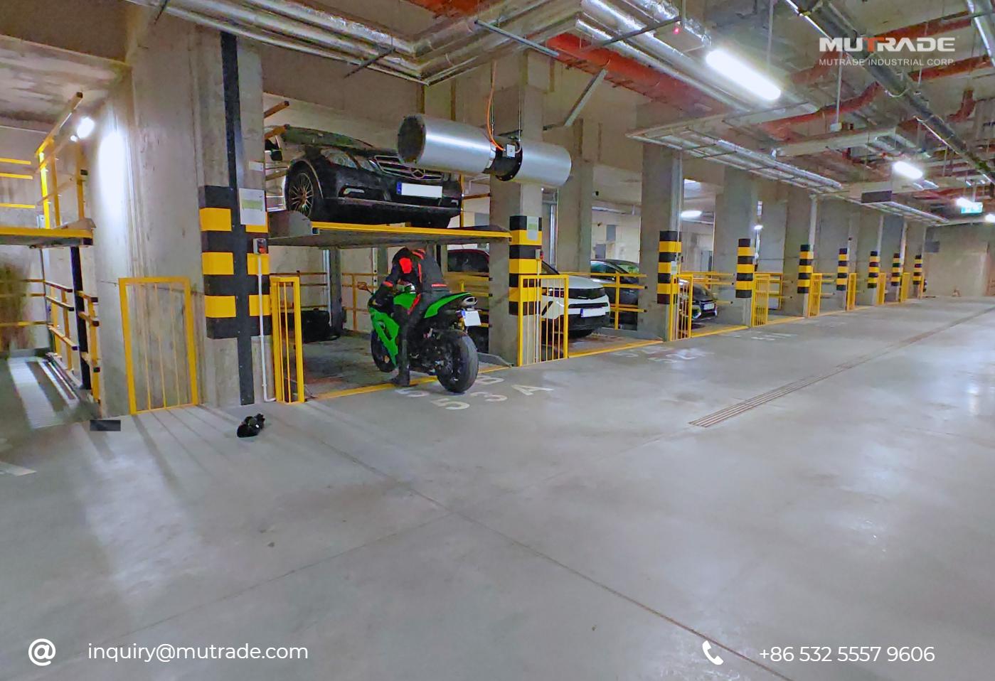 elevador de estacionamento subterr&acirc;neo 2 postes