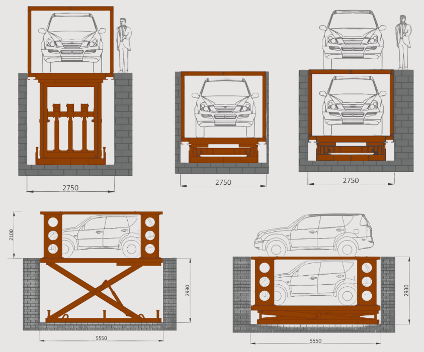 S-VRC-2, nosso elevador tipo tesoura de plataforma dupla.