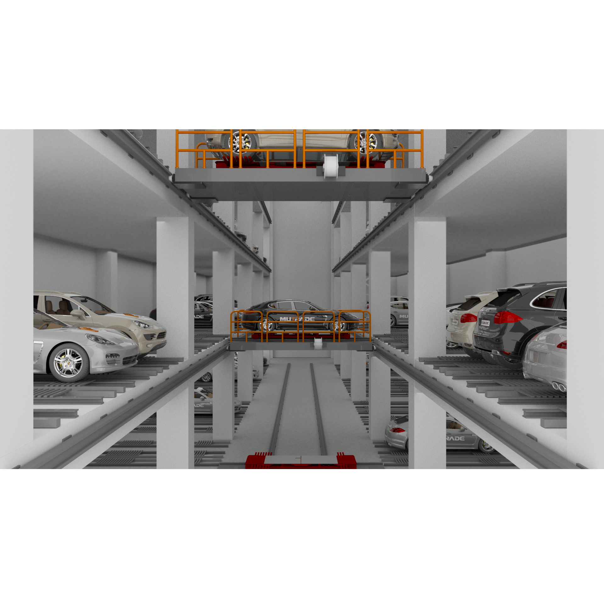 Sistema de estacionamento mec&acirc;nico
