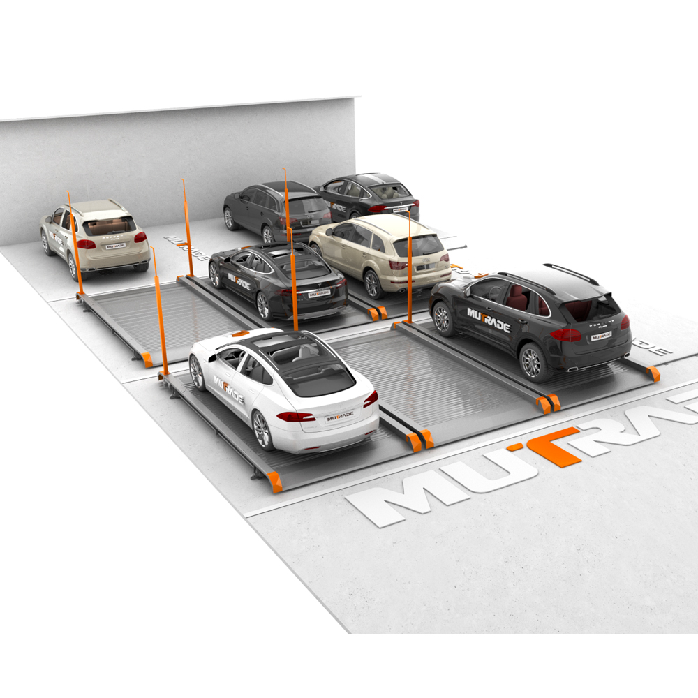 Sistema de estacionamento mec&acirc;nico em um edif&iacute;cio existente
